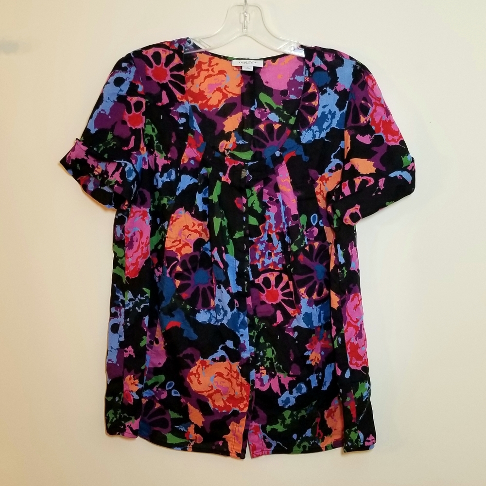 Fun Floral Shirt by THAKOON